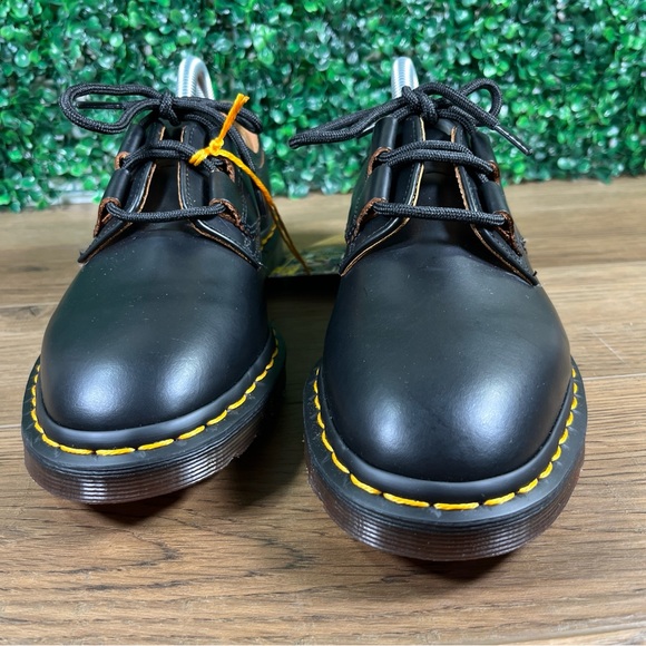 Dr. Martens 1461 Ghillie Black Smooth Leather Boots Mens Size 7 Ladies 8 NWT main image 9